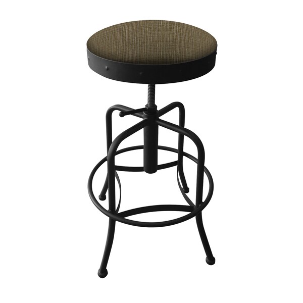 Adjustable Stool, Black Wrinkle, Graph Cork Seat